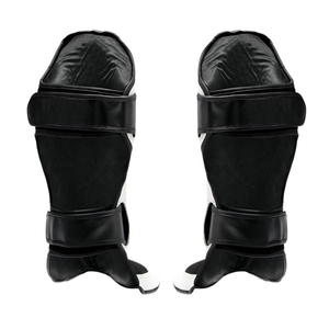 Protège-tibias en cuir professionnels de haute qualité, les plus vendus, à prix abordable, avec design respirant et ajustables - Product Image 3