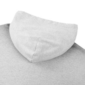 Sudadera con capucha para hombre, corte holgado, estilo vintage, con efecto degradado de tinta castaño descolorida por el sol, con efecto rotura de bordes y estampado de logotipo, Rainbow Spray, bajo MOQ - Product Image 4