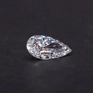 Diamant synthétique en forme de poire de 2 carats, cultivé en laboratoire, CVD HPHT, couleur E, clarté VS1, pour la fabrication de bijoux - Product Image 4
