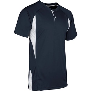 Custom Baseball Jersey <b>Men's</b> Button <b>Henley</b> Performance <b>Shirt</b> Quick Dry Polyester Softball Training Team Uniform - Product Image 5