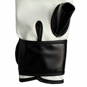 Fabricant de gants de boxe personnalisés en cuir PU à demi-doigts pour sac de frappe, arts martiaux et entraînement intensif - Product Image 4