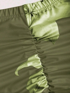 Jupe mi-longue à imprimé floral de haute qualité pour femmes, élégante, douce, en spandex et polyester, à porter toute l'année - Product Image 3