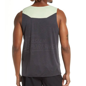 Débardeur pour homme au design optimal, en coton durable, idéal pour l'entraînement, séchage rapide, respirant, coupe confortable, tissu léger, personnalisable - Product Image 2