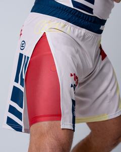 Pantalones Cortos de Boxeo MMA Sublimados para Hombre, Diseño Personalizado 2 en 1, Compresión, Transpirables, Ligeros, Elásticos de Spandex - Product Image 5