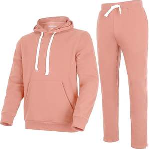 Chándales con Capucha Estampados de Algodón 100% Transpirable para Adultos, Diseño Casual y Elegante 2 en 1, Cintura Elástica de Felpa - Product Image 5