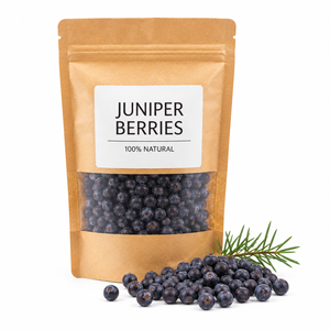 Natural Dried Juniper Berries Premium Export Quality New Season Organic Bulk Wholesale Private Label Supply OEM Service - Product Image 1