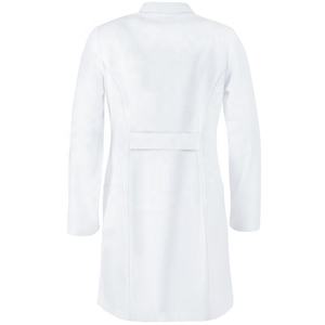 Blouse médicale blanche à 5 poches boutonnée pour femme OEM 2026 fabriquée par TRIOTAKE INDUSTRY - Product Image 3
