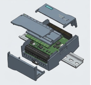 โมดูล PLC S7 1200 8DI 8DO อินพุตเอาต์พุตดิจิตอล RS485 ระบบควบคุมอัตโนมัติทางอุตสาหกรรม - Product Image 4
