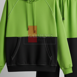 Conjunto de Sudadera con Capucha y Pantalones Deportivos para Hombre, 2 Piezas, con Logotipo Personalizado, Sudadera de Forro Polar, Conjunto de Sudadera de Forro Polar de Algodón para Hombre - Product Image 2