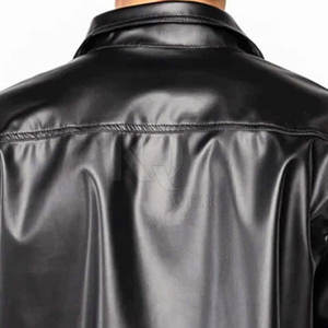 Camisas de Cuero Transpirables y Elegantes para Hombre, Personalizadas, de Tela Suave, Ajuste Cómodo, Material Premium Duradero, Perfectas para la Oficina Diaria - Product Image 6