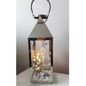 โคมไฟเหล็กพรีเมียมพร้อมงานศิลปะโลหะประณีตสำหรับตกแต่งบ้านในช่วงคริสต์มาส - Product Image 1