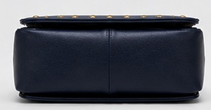 Sac bandoulière de luxe vintage bohème en cuir à rivets pour femme, sac à main de créateur à sangle unique, sac messager de voyage tendance - Product Image 3