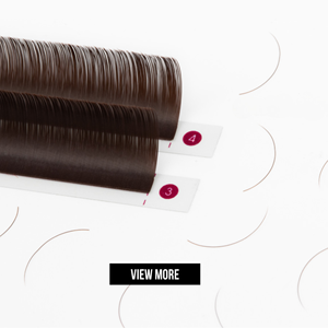 Charmlash Wholesale <b>Lash</b> <b>Extensions</b> Brown Cashmere <b>Lash</b> <b>Extension</b> Matte Velvet <b>Lash</b> Trays Natural Looking No Kink Classic - Product Image 1