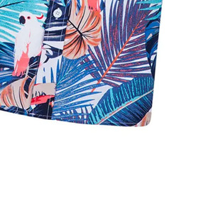 Chemise boutonnée pour homme à imprimé floral, légère, style hawaïen, pour les vacances d'été, vente en gros, fournisseur d'exportation directe d'usine - Product Image 2