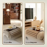 Mesa Auxiliar de Madera Ecológica para Sofá, Fabricante OEM |   Bandeja para Reposabrazos de Sofá con Logotipo Personalizado, Proveedor Mayorista de Exportación