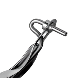 Portaamalgama de un solo extremo con punta cónica grande de 3.0mm, instrumento dental restaurador manual de acero inoxidable con agarre ergonómico - Product Image 5