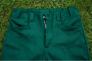 Ensemble d'uniformes de baseball personnalisés vert et jaune, maillot à manches courtes boutonné, pantalon, casquette, ceinture, gants, chaussettes, crampons, casque, tenue d'équipe - Product Image 3