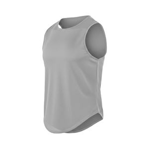 Camiseta sin Mangas de Poliéster Ajustada para Hombre, para Gimnasio, Entrenamiento, Secado Rápido, Transpirable, Deportiva, Ligera, Informal, para Verano, OEM - Product Image 5