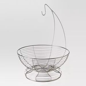 Vaisselle japonaise ronde, panier en fil de fruits, panier suspendu, vaisselle et ustensiles de cuisine - Product Image 1