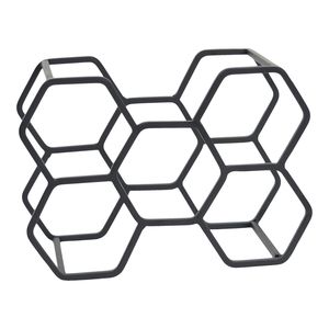 Wall Mounted Metal Wine <b>Rack</b> 5-Layer Adjustable Detachable Design Industrial Style Waterproof for Living Room Beverage <b>Storage</b> - Product Image 3