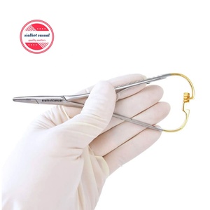 Soporte de aguja profesional TC Ryder, insertos de carburo de tungsteno de 9 ", soporte de aguja de acero inoxidable, instrumentos quirúrgicos - Product Image 5