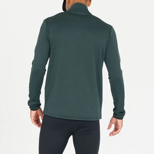 T-shirt de sport à manches longues pour homme, imprimé, 100 % polyester, séchage rapide, évacuation de l'humidité - Product Image 2