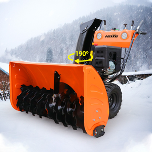 Souffleuse à neige en acier à essence, à deux étages, équipement de déneigement robuste pour l'hiver - Product Image 5