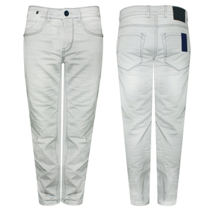 Jeans amples pour hommes, personnalisés en usine, pour le fitness, décontractés, respirants, design uni tendance, en coton de haute qualité, pour l'été - Product Image 5