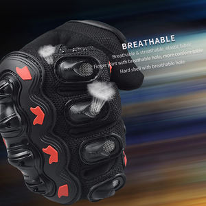 Gants de moto respirants de haute qualité, protection des mains, gants de moto légers, design personnalisé, créez votre propre logo - Product Image 2