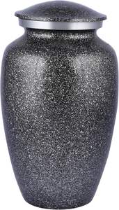 Florero Decorativo Moderno de Latón de Adiba Home Decor, Hecho a Mano para Cenizas Humanas, Elegante Nicho Conmemorativo para Entierro - Product Image 4