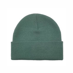 Custom Streetwear Beanie Hat Ribbed Knit <b>Winter</b> <b>Cap</b> 100% Acrylic Embroidery for Men Women Private Label Manufacturer - Product Image 5