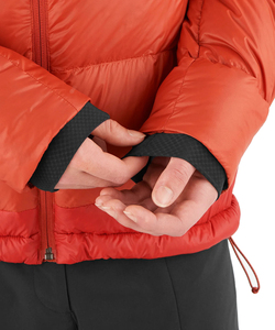 Veste d'hiver décontractée pour homme, orange, en duvet, à capuche, fermeture éclair, coupe-vent, 100% polyester, couleur unie, coupe régulière - Product Image 4