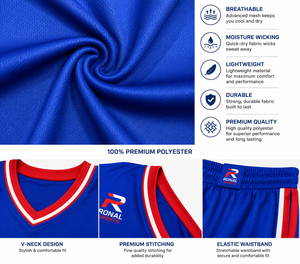 Tenue de basketball personnalisée professionnelle pour hommes, ensemble maillot et short par sublimation, respirant, séchage rapide, vêtements de sport d'équipe OEM - Product Image 5