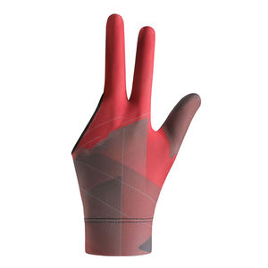 ถุงมือฝึกซ้อมแบบครึ่งนิ้วสำหรับผู้ชาย ถุงมือบิลเลียด 3 นิ้วแบบปรับแต่งได้ ถุงมือสนุกเกอร์สำหรับนักยิงคิว คุณภาพดีที่สุด - Product Image 1