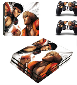 สติ๊กเกอร์ไวนิลตกแต่งคอนโซลและจอยคอนโทรลเลอร์สำหรับ Playstation 4 PS4 Pro - Product Image 3