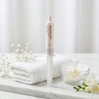 Mascarilla Facial de Gel de CO2 DJ Carborn Therapy, Antiarrugas, Hidratante, Blanqueadora, con Vitamina C y Aloe Vera, para Todo Tipo de Piel, Tamaño de Muestra