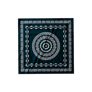 Keepdri Pañuelo para la Cabeza Personalizado, Estilo Urbano Geométrico, Tipo Bandana de Motero, Pañuelo para el Cabello, Máscara Cuadrada Vintage, Ropa Deportiva para las Cuatro Estaciones - Product Image 1