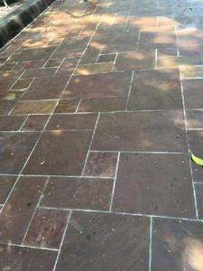 Mandana red Sandstone Thin Slab Rustic Design Sandblasted Surface Red Color Natural <b>Stone</b> Flooring - Product Image 6