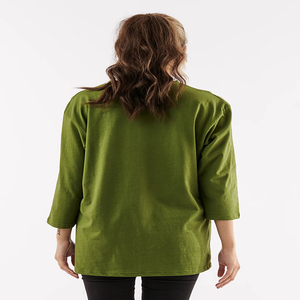 Camisetas Extra Grandes para Mujer, Diseño Moderno, Corte Holgado, 100% Algodón, Transpirables, para Verano, Alta Calidad, MOQ Bajo - Product Image 4
