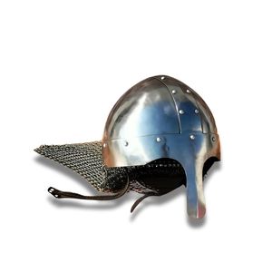 Casco Vikingo Hecho a Mano de Acero con Alto Contenido de Carbono de PAK ENTERPRISES, Grado Industrial, Personalizable con Color y Logotipo, OEM ODM, Guerrero Medieval - Product Image 4