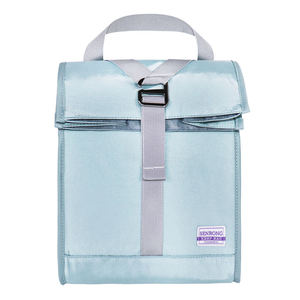 Bolsa de Pañales Multifuncional Premium Senda SC22-018B Rosa y Azul, de Poliéster y Película de Aluminio, Hecha en Vietnam, con Capas Térmicas y Puerto USB - Product Image 2