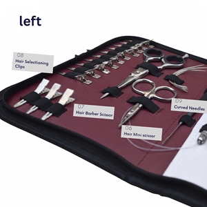 Kit Completo de Herramientas para Extensiones de Cabello con Microlink y Nano Ring, Alicates de Acero Inoxidable para Abertura de Anillas, Aguja de Gancho y Herramienta de Carga - Product Image 4