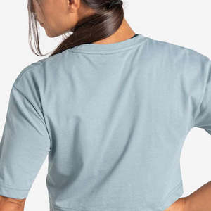 Camiseta Corta de Moda para Mujer, Top Corto de Algodón, Estilo Casual - Product Image 5