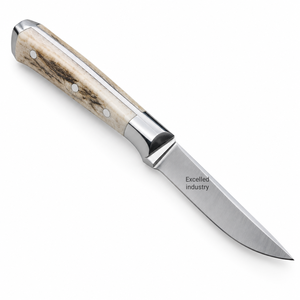 Cuchillo de Cocina J2 de Acero Hecho a Mano Personalizado, Cuchillo de Chef de Alta Calidad con Mango de Cuerno de Ciervo - Product Image 4