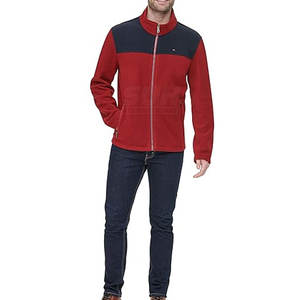 Dernier design, fabrication usine, prix compétitif, veste polaire pour homme, col montant, logo frontal, imperméable, respirante, vente en gros, hiver pour homme - Product Image 4
