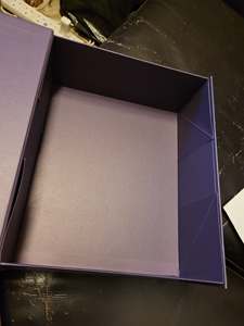 Customized Logo <b>Foldable</b> Rigid Magnetic Portable Reusable Gift <b>Boxes</b> with Handle Custom Color UV Printing Custom Size - Product Image 2