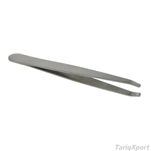 Pince à épiler en acier inoxydable incurvée noire antistatique personnalisée de haute qualité à prix de gros réutilisable - Product Image 4