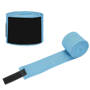 Bandages de boxe en coton élastique pour le soutien des poignets, vente en gros à prix abordable, pour l'entraînement, le fitness et le sparring - Product Image 2