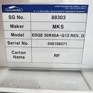 Manomètre capacitif MKS EDGE 30R40A-G13 - Équipements et pièces semi-conducteurs de renommée mondiale - Product Image 4