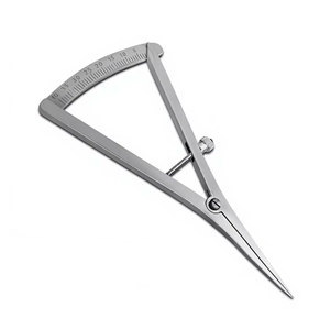 Calibrador Recto de 4.5 Pulgadas de Largo para Mapeo Óseo, Instrumento de Medición de 0-40mm con Escala de Precisión para Implantes Dentales, Quirúrgicos y de Ortodoncia - Product Image 2
